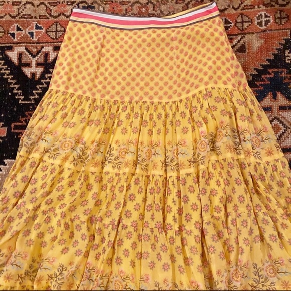 ANTHROPOLOGIE Calinda Embellished Maxi Skirt - Picture 3 of 8